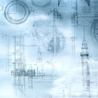 Chromobrick style, Midjourney V6.1: technical infrastructure blueprint schematics