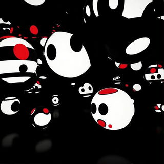 Biolume Crashcountry style, Midjourney V6.1: abstract 3D render