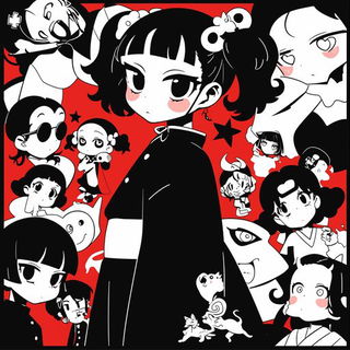 Biolume Crashcountry style, Midjourney V6.1: black-and-white manga comic strip