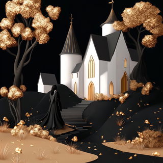 Cloudvault Illumination style, Midjourney V6.1: retro fairy-tale illustration