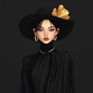 Cloudvault Illumination style, Midjourney V6.1: haute-couture fashion outfit