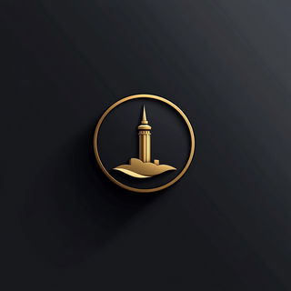 Cloudvault Illumination style, Midjourney V6.1: bold minimalist logo design for Istanbul city municipal services