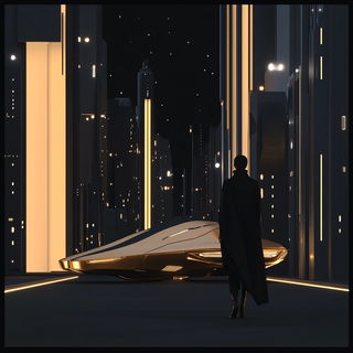 Cloudvault Illumination style, Midjourney V6.1: cinematic shot from sci-fi movie