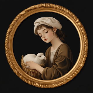Cloudvault Illumination style, Midjourney V6.1: classical 18th-century oil painting