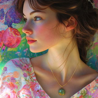 Chronofilm Junction style, Midjourney V6.1: photographic portrait of female protagonist