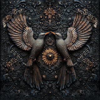 Ceramapop style, Midjourney V6.1: traditional folk art