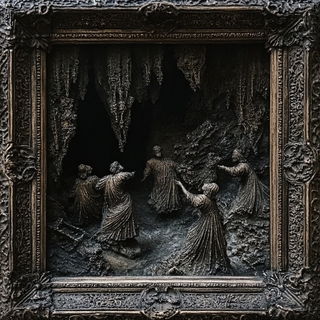 Ceramapop style, Midjourney V6.1: classical 18th-century oil painting