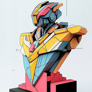 Celesterrain style, Midjourney V6.1: abstract 3D render