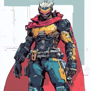 Celesterrain style, Midjourney V6.1: concept art character design of retropunk steam knight