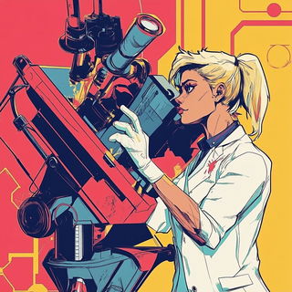 Celesterrain style, Midjourney V6.1: editorial illustration for popular scientific magazine cover