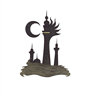 Cyanthorn style, Midjourney V6.1: bold minimalist logo design for Istanbul city municipal services