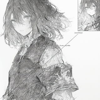 Inkstone Pilgrimage style, Midjourney V6.1: black-and-white manga comic strip