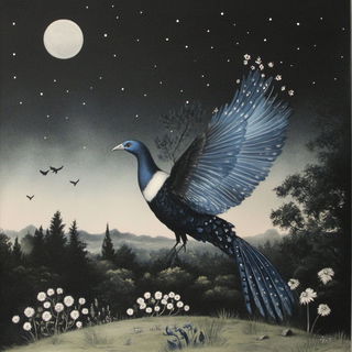 Hushscale style, Midjourney V6.1: traditional folk art