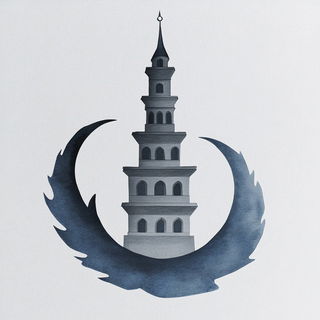 Hushscale style, Midjourney V6.1: bold minimalist logo design for Istanbul city municipal services