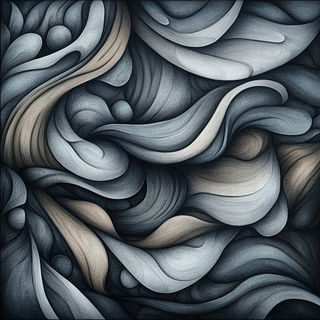 Rizocontour style, Midjourney V6.1: creative pattern composition
