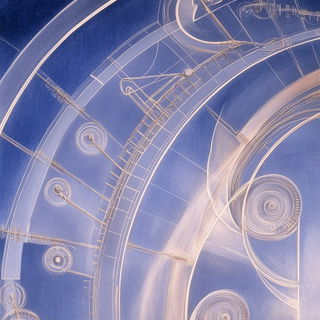 Morrowleaf style, Midjourney V6.1: technical infrastructure blueprint schematics
