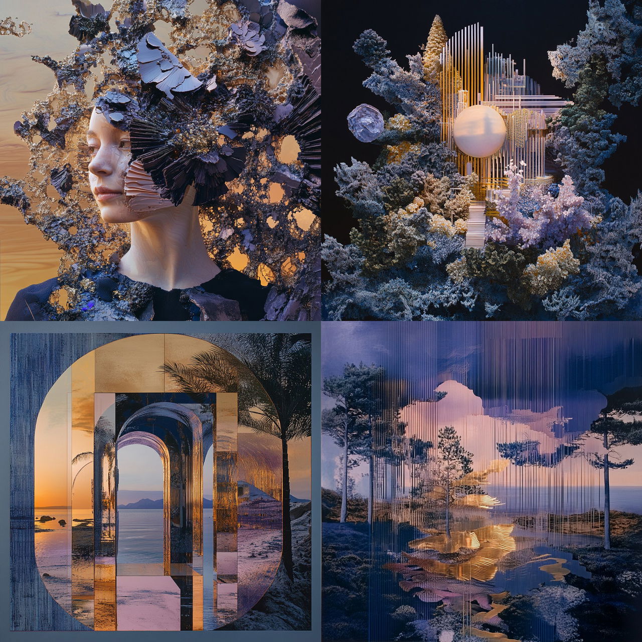 Aurum Axis style, Midjourney V6.1, render 1 of 4