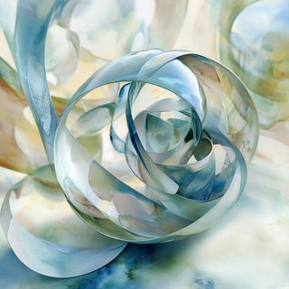Decklebolt style, Midjourney V6.1: abstract 3D render