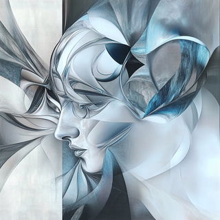 Virelectrics style, Midjourney V6.1: abstract 3D render