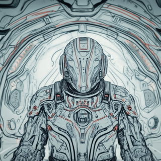 Cloudshift Scenography style, Midjourney V6.1: cinematic shot from sci-fi movie