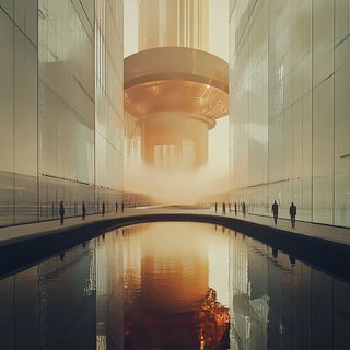 Impastocostume style, Midjourney V6.1: cinematic shot from sci-fi movie