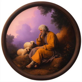 Celestetail style, Midjourney V6.1: classical 18th-century oil painting