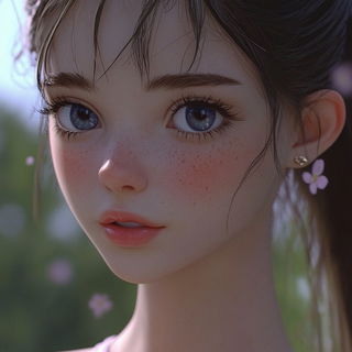 Bandterrain style, Midjourney V6.1: photographic portrait of female protagonist