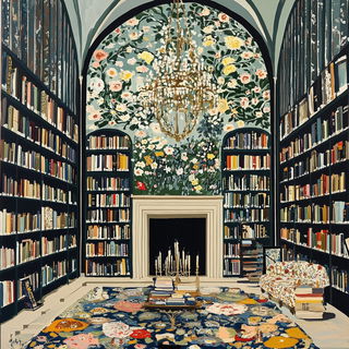 Floracurrent style, Midjourney V6.1: Midlibrary