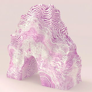 Aquarellomancy style, Midjourney V6.1: abstract 3D render