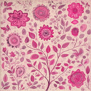 Aquarellomancy style, Midjourney V6.1: traditional folk art
