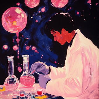 Cartogardenism style, Midjourney V6.1: editorial illustration for popular scientific magazine cover