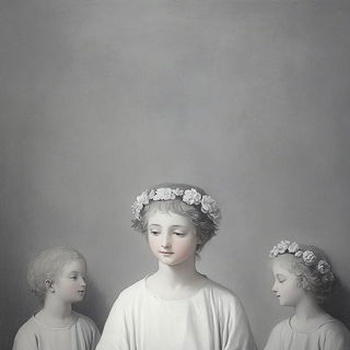 Viseborn Studies style, Midjourney V6.1: classical 18th-century oil painting