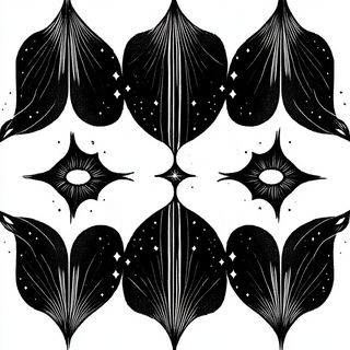 Photostat Pantheon style, Midjourney V6.1: creative pattern composition
