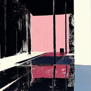 Ruinmancy style, Midjourney V6.1: abstract 3D render