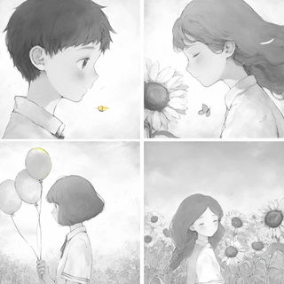 Redoubt Brushballad style, Midjourney V6.1: black-and-white manga comic strip