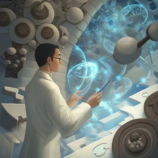 Megalepidoptera style, Midjourney V6.1: editorial illustration for popular scientific magazine cover
