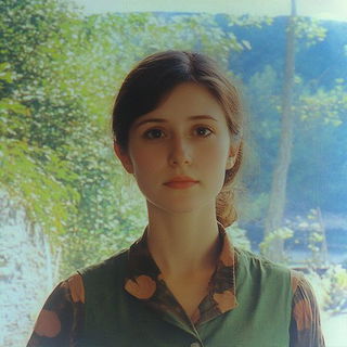 Chryselephantine Oldmastery style, Midjourney V6.1: photographic portrait of female protagonist