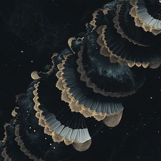 Silhougraph style, Midjourney V6.1: abstract 3D render