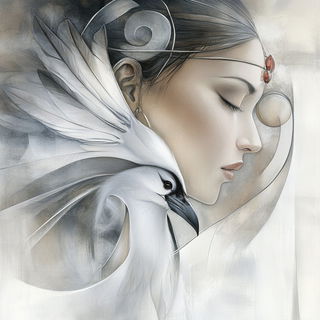 Lanternwake style, Midjourney V6.1: traditional folk art