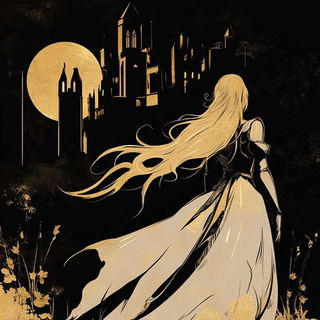 Lithostory style, Midjourney V6.1: retro fairy-tale illustration