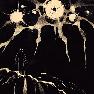 Lithostory style, Midjourney V6.1: editorial illustration for popular scientific magazine cover