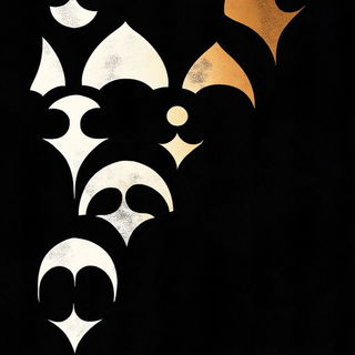 Lithostory style, Midjourney V6.1: creative pattern composition