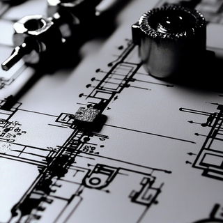 Mycelial Grandtour style, Midjourney V6.1: technical infrastructure blueprint schematics