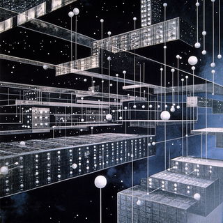 Ink Jukebox style, Midjourney V6.1: technical infrastructure blueprint schematics