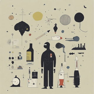 Gardenpalate style, Midjourney V6.1: editorial illustration for popular scientific magazine cover