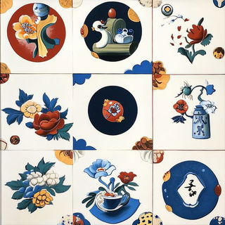 Celscape Chivalry style, Midjourney V6.1: creative pattern composition