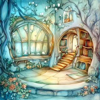 Rookspire Observatory style, Midjourney V6.1: Midlibrary