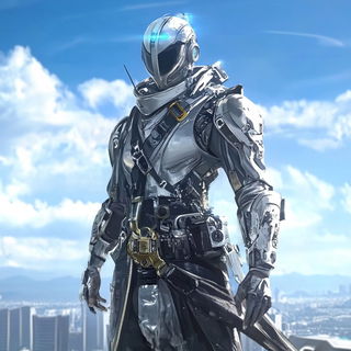 Sporewater style, Midjourney V6.1: concept art character design of retropunk steam knight