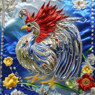 Sporewater style, Midjourney V6.1: traditional folk art
