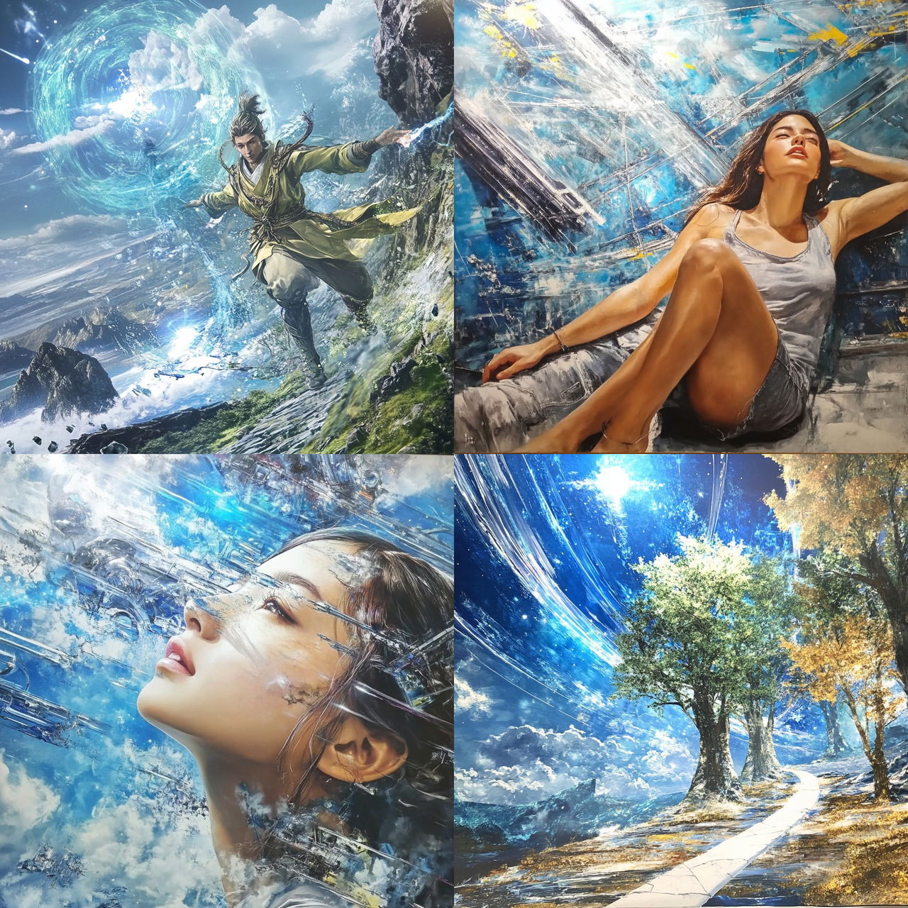 Sporewater style, Midjourney V6.1, render 1 of 4